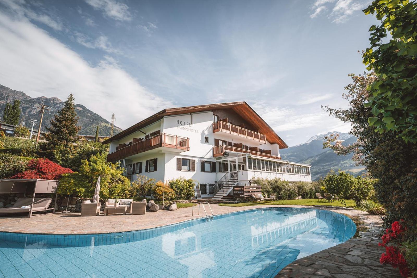 Hotel Brunnhofer Tirolo Esterno foto